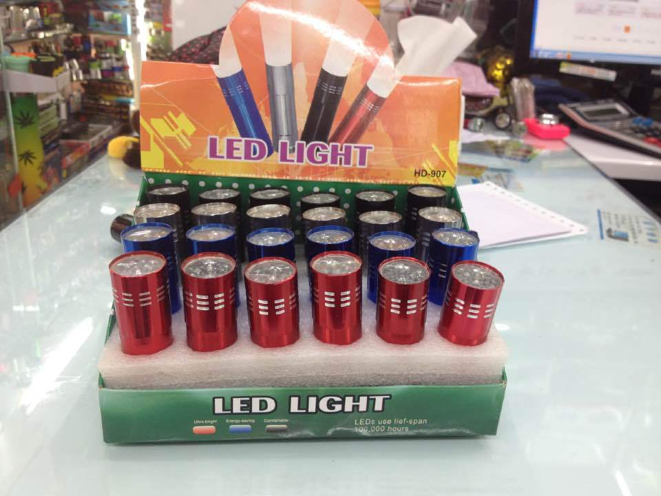 LED Aluminum Alloy Mini Flashlight