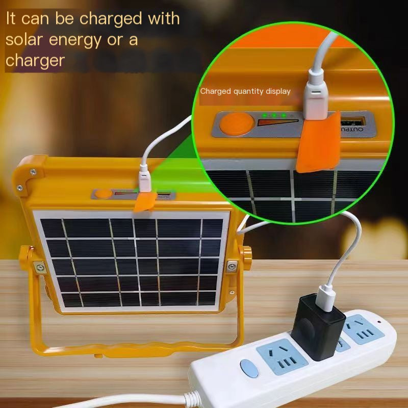 Portable Solar Camping Light with Large Capacity