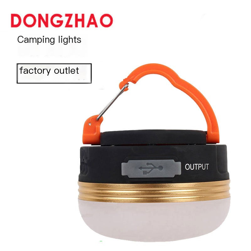 USB Rechargeable LED Camping Tent Light, Waterproof