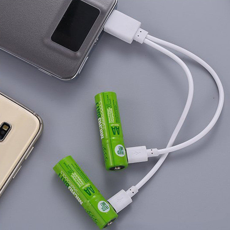 AA NiMH USB Rechargeable Batteries - Pack of 4
